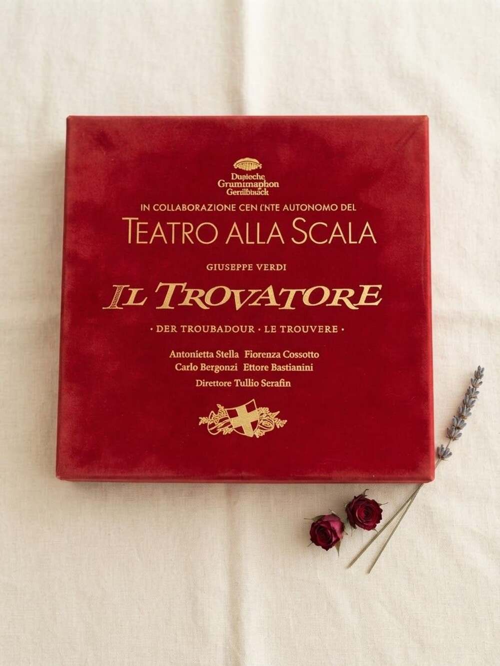 Giuseppe Verdi -Il Trovatore Teatro Alla Scala, Tullio Serafin Vinyl 3LP Box Set